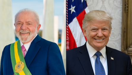 Conversa Telefônica entre os Presidentes Luiz Inácio Lula da Silva e Donald Trump