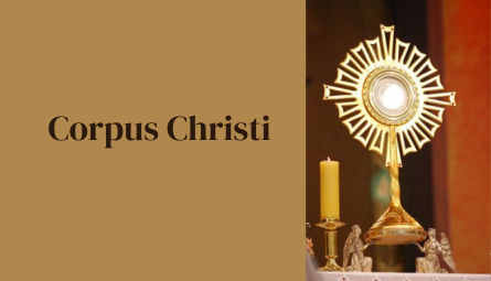  Dia 19 de Junho celebra o Corpus Christi