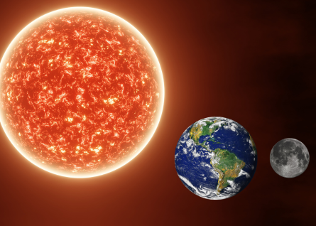 eclipse parcial da Lua