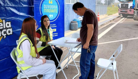 Eixo SP realiza Ouvidoria Itinerante na SP-310, em Itirapina