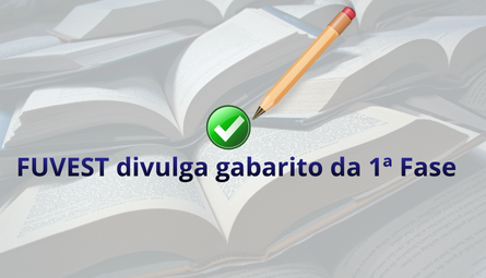 FUVEST divulga gabarito da 1ª fase do Vestibular 2026 candidatos já podem consultar