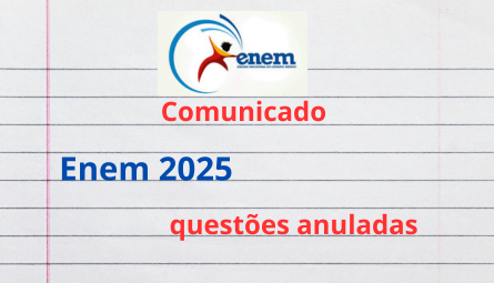 Ministério aciona PF e determina anulação de três questões do Enem 2025