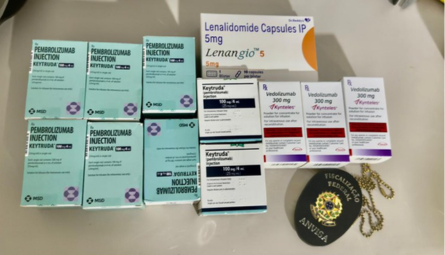 Operação no Ceará apreende lotes falsos de medicamentos usado no tratamento de cancer