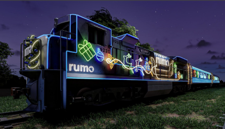 Trem de Natal da Rumo passa por Itirapina e região